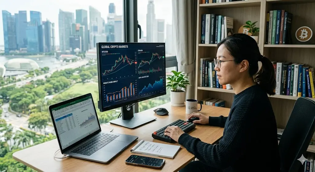 Global Research on Remote Work in Cryptocurrency Markets