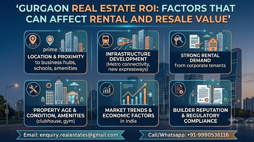 Gurgaon Real Estate ROI: Factors That Can Affect Rental and Resale Value