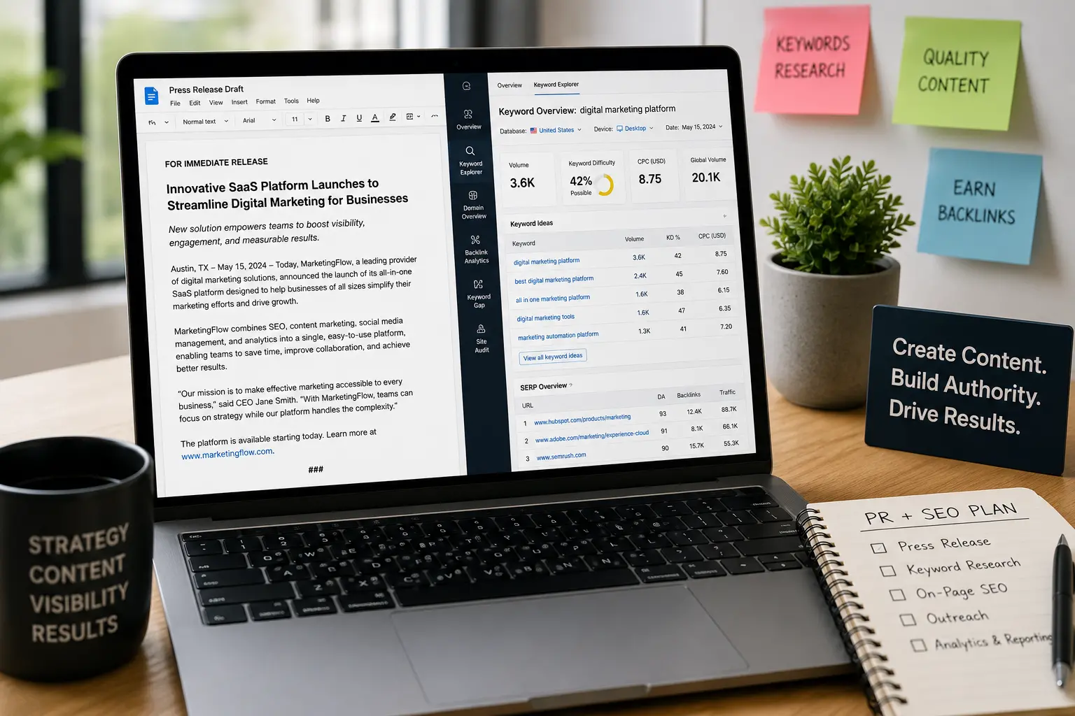 How to Create an SEO-Optimized Press Release for Your Business