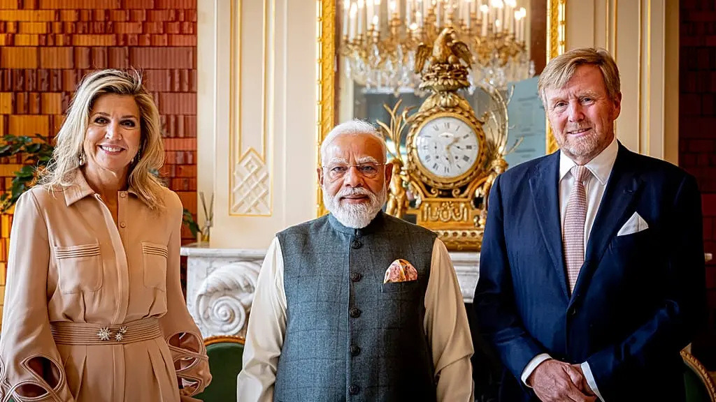 Indiens Premier Modi startet Europareise in den Niederlanden