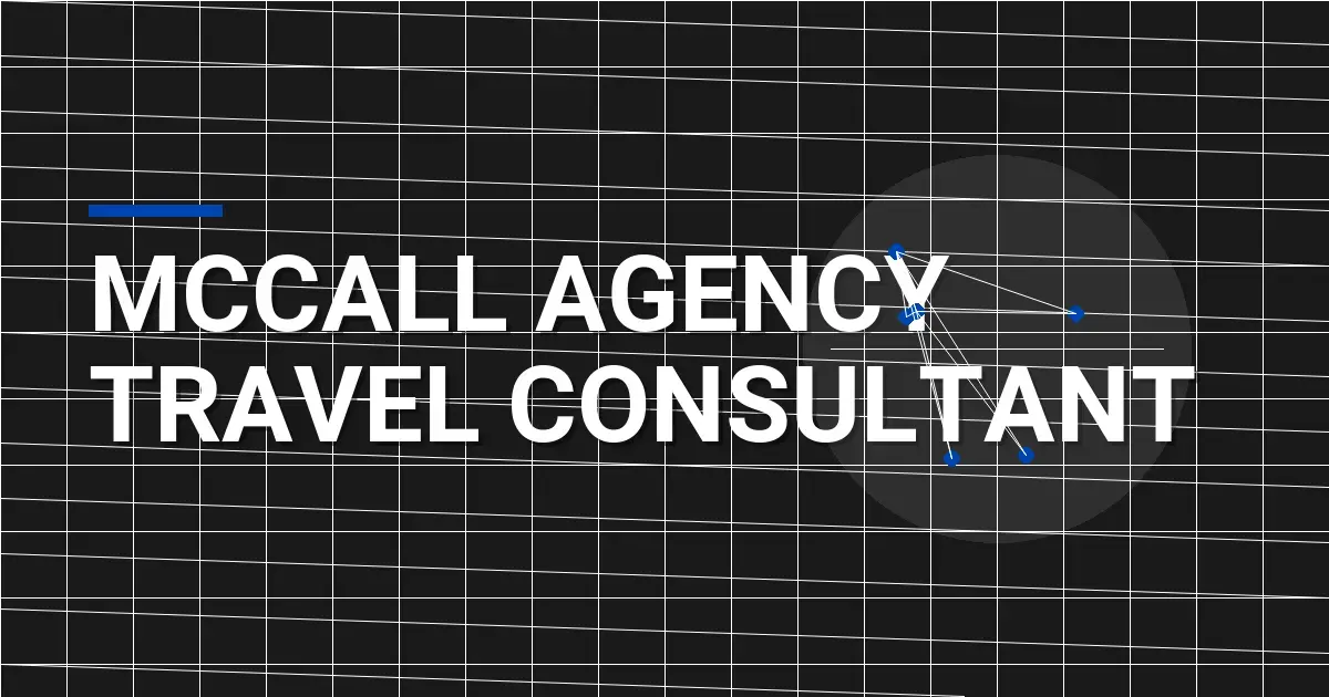 Mccall Agency Travel Consultant
