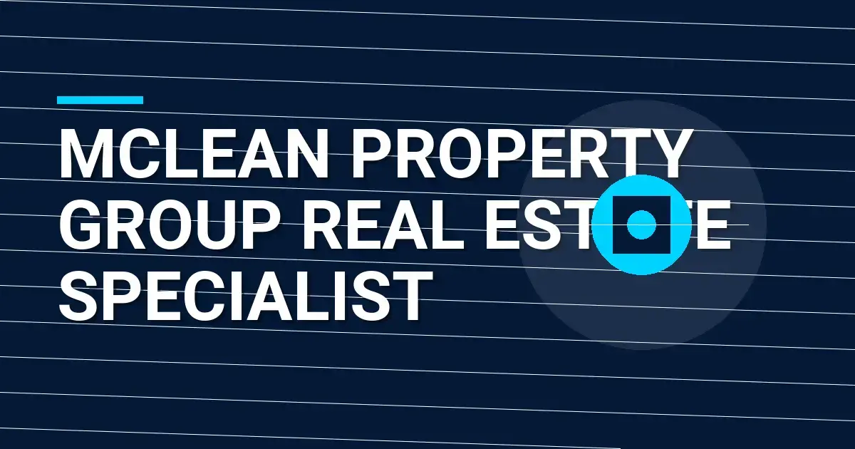 Mclean Property Group Real Estate Specialist