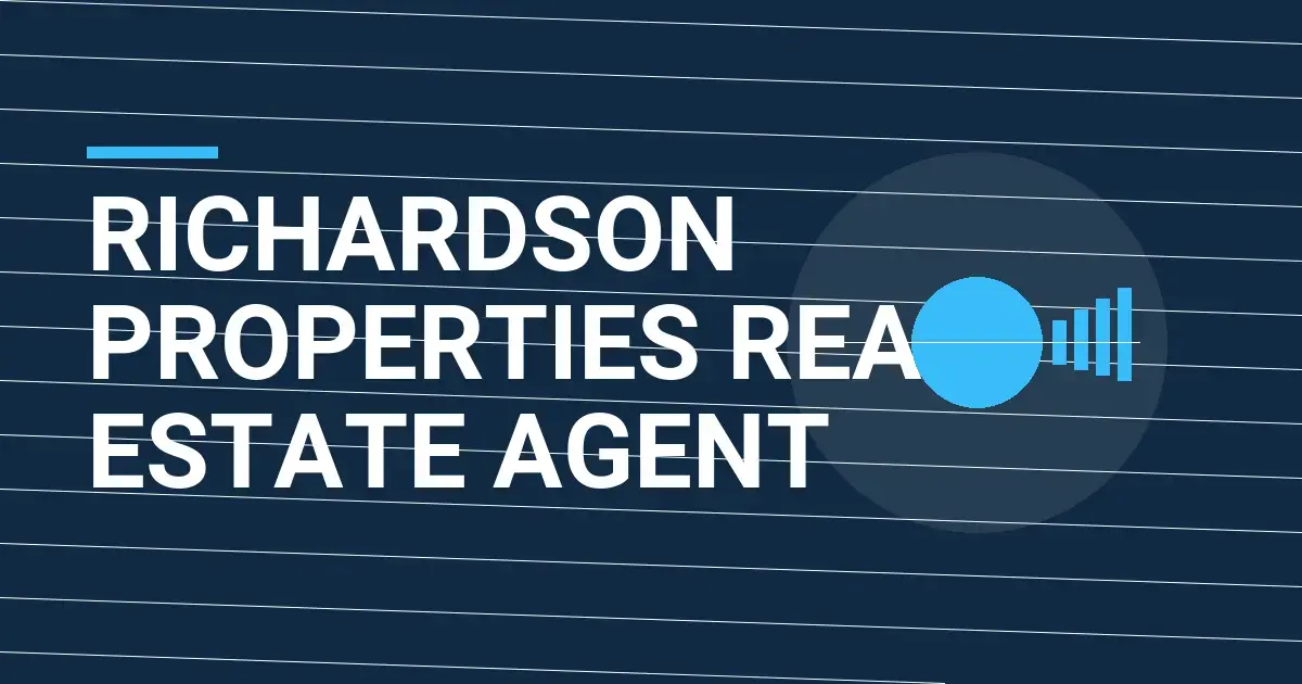 Richardson Properties Real Estate Agent
