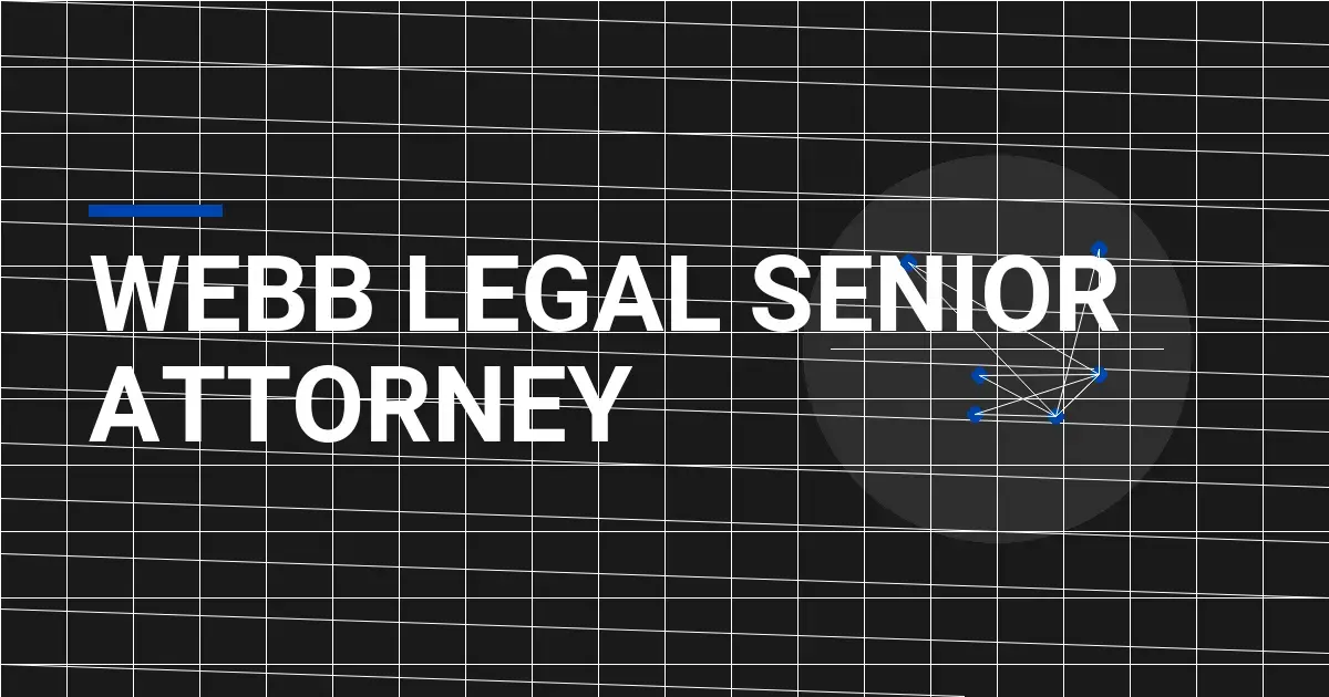 Webb Legal Senior Attorney