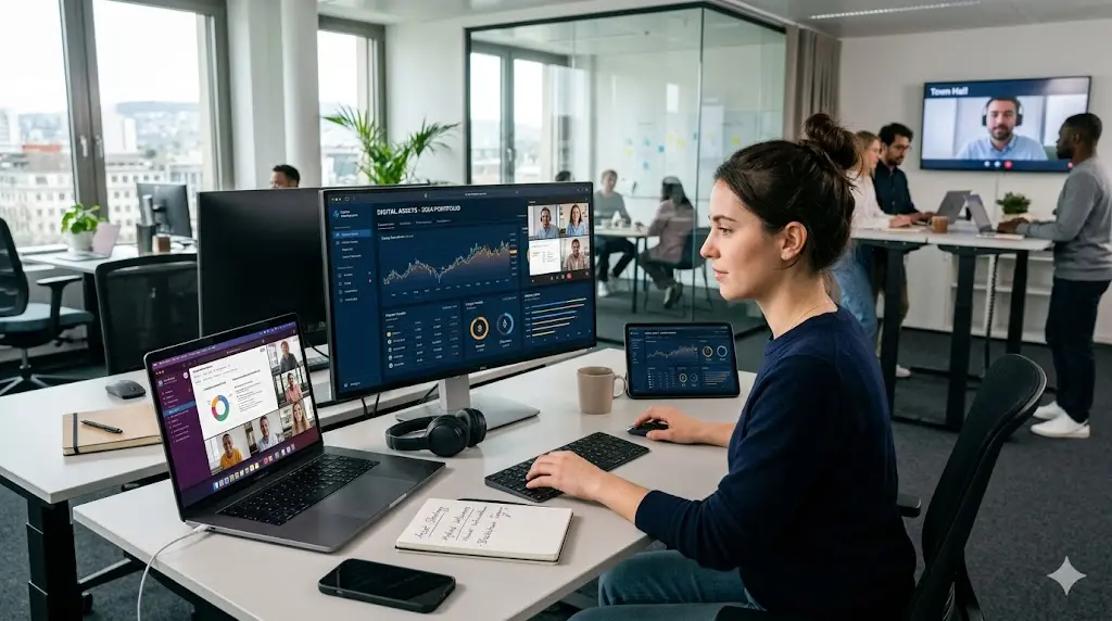 Why Hybrid Workplaces Is Influencing the Future of Digital Assets